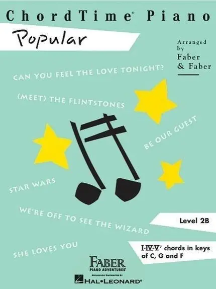 Cover: 9781616770044 | Chordtime Piano Popular - Level 2b | Nancy Faber | Taschenbuch | Buch