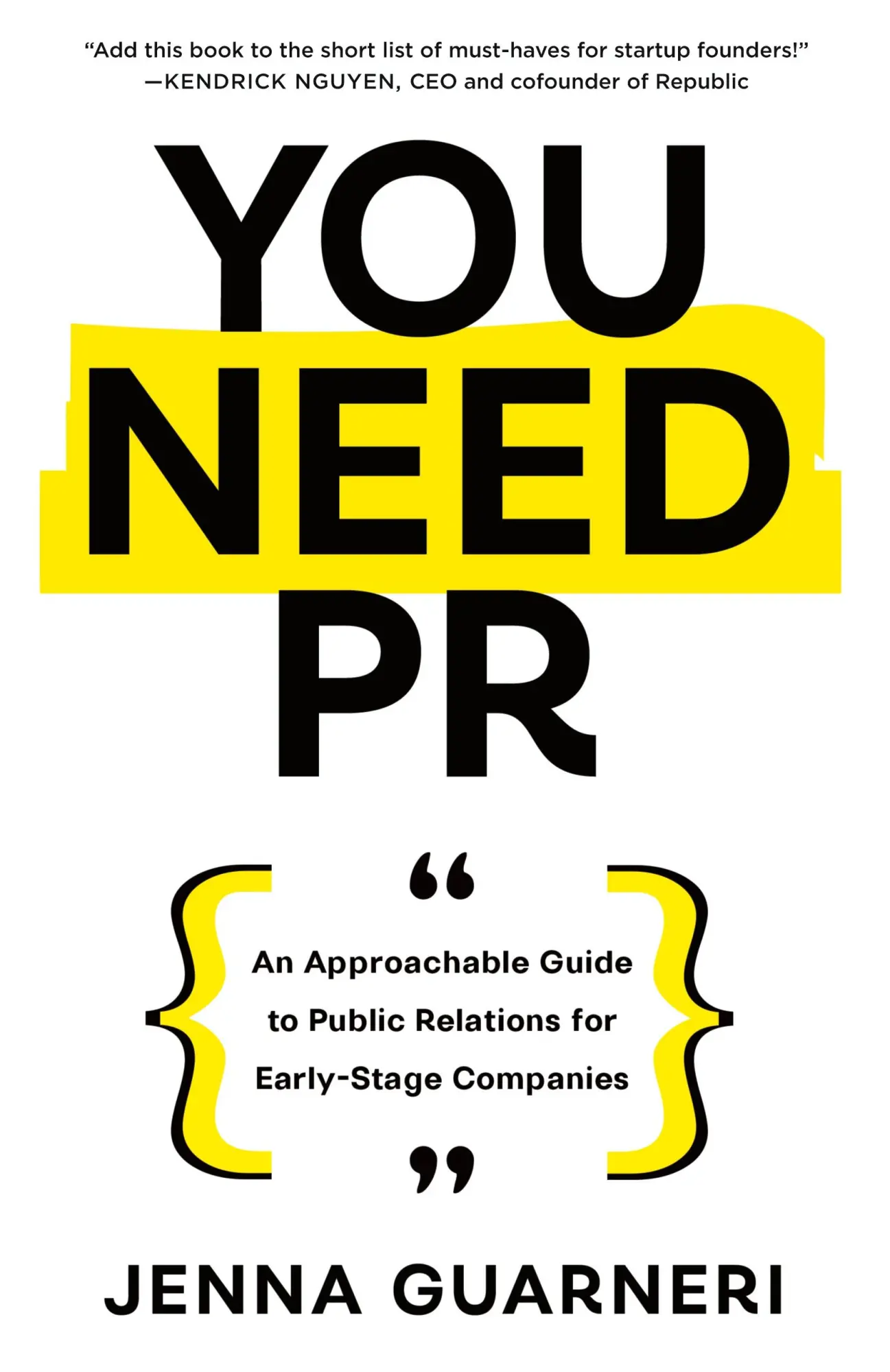 Cover: 9781639090044 | You Need PR | Jenna Guarneri | Taschenbuch | Kartoniert / Broschiert