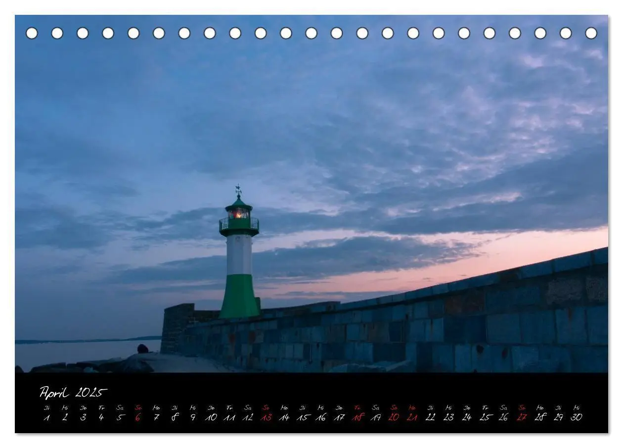 Bild: 9783435780044 | Sassnitz und Rügen (Tischkalender 2025 DIN A5 quer), CALVENDO...