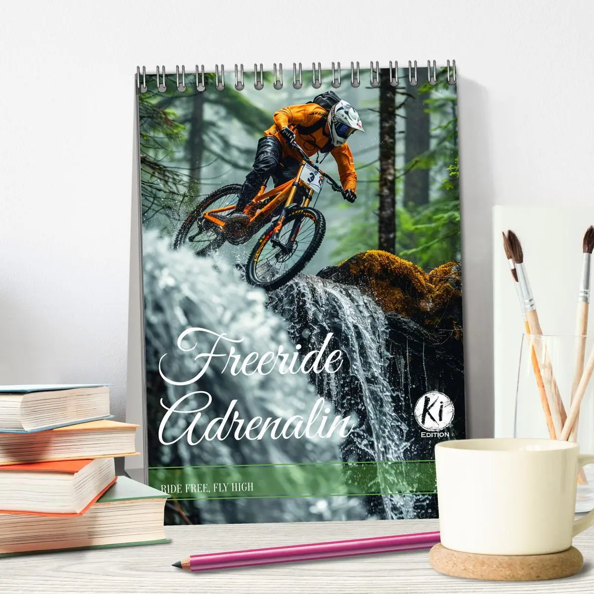 Bild: 9783516270044 | Freeride Adrenalin (Tischkalender 2026 DIN A5 hoch), CALVENDO...