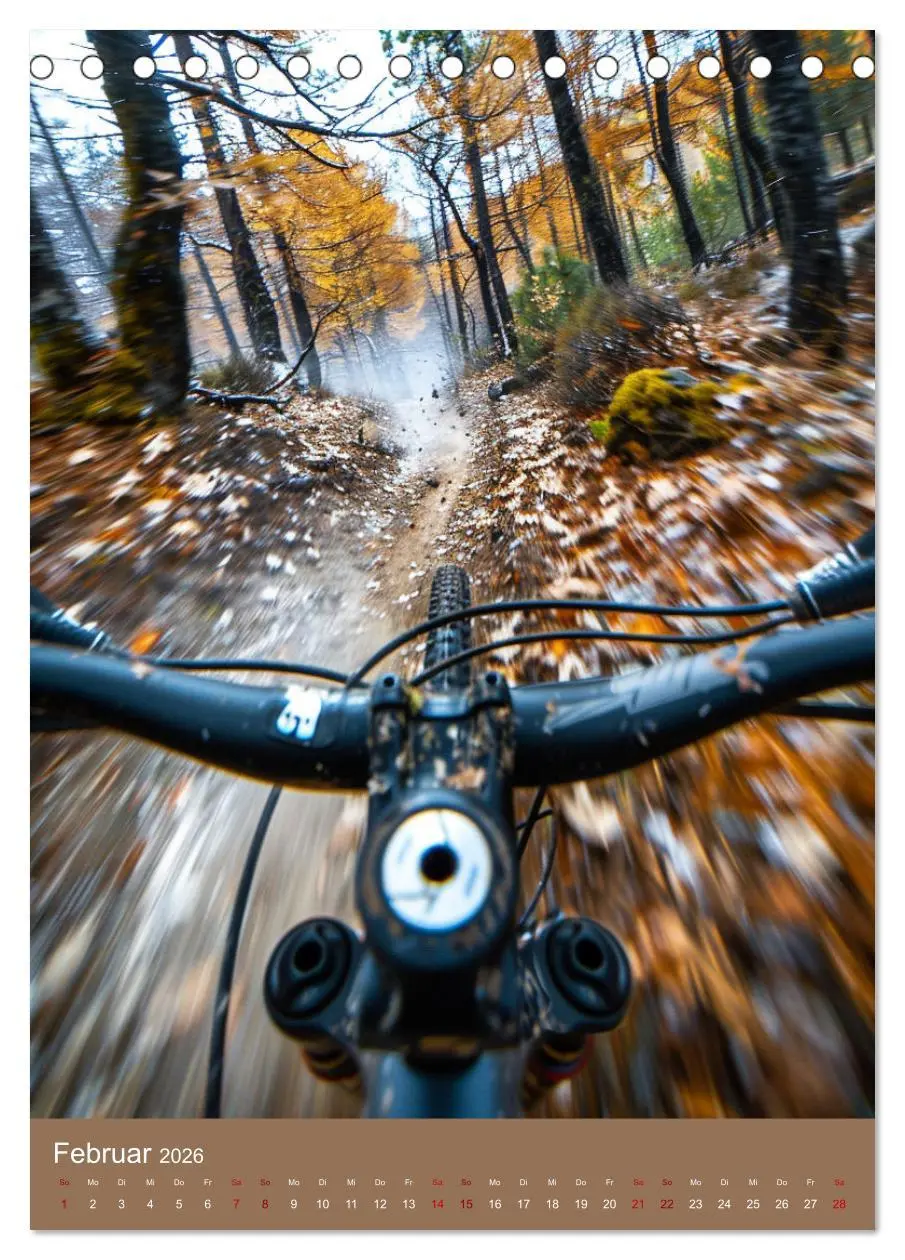 Bild: 9783516270044 | Freeride Adrenalin (Tischkalender 2026 DIN A5 hoch), CALVENDO...