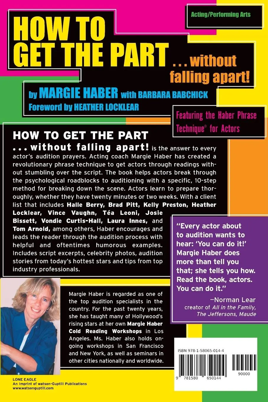 Rückseite: 9781580650144 | How to Get the Part...Without Falling Apart! | Margie Haber (u. a.)