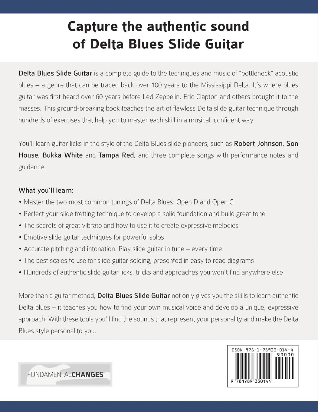 Rückseite: 9781789330144 | Delta Blues Slide Guitar | Levi Clay (u. a.) | Taschenbuch | Englisch