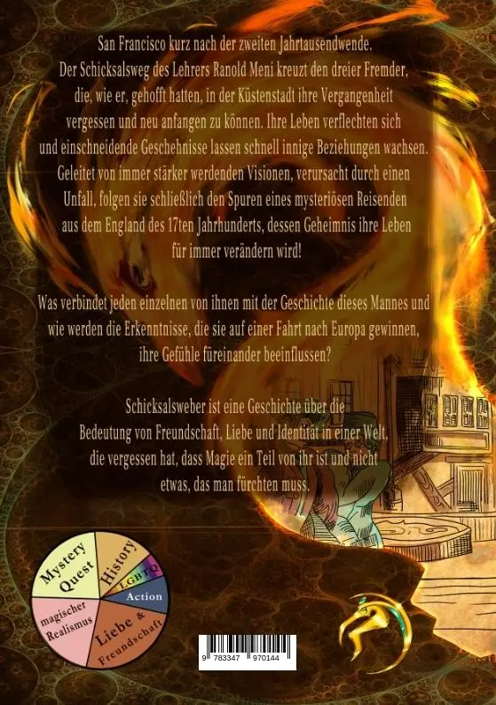 Rückseite: 9783347970144 | Schicksalsweber | Nabas Weg | Viktoria D. Richards | Taschenbuch