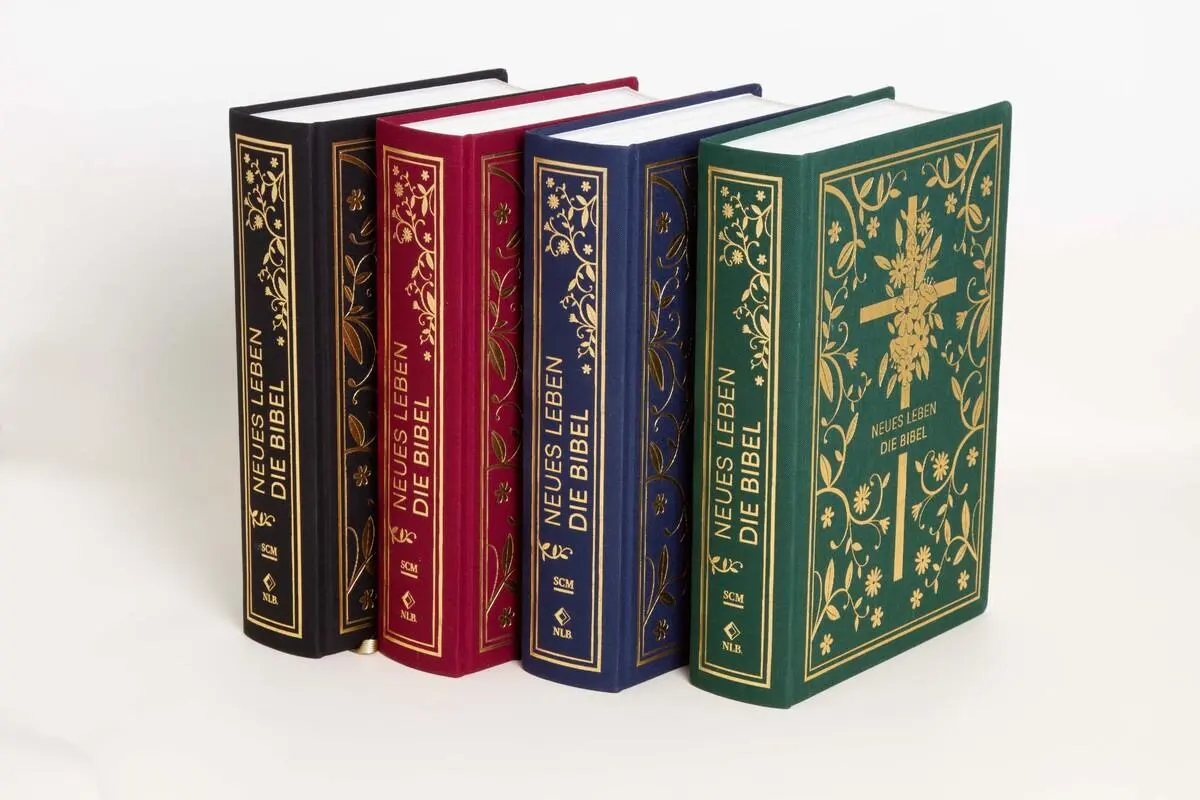 Bild: 9783417020144 | Neues Leben. Die Bibel - Golden Grace Edition, Marineblau | Preston
