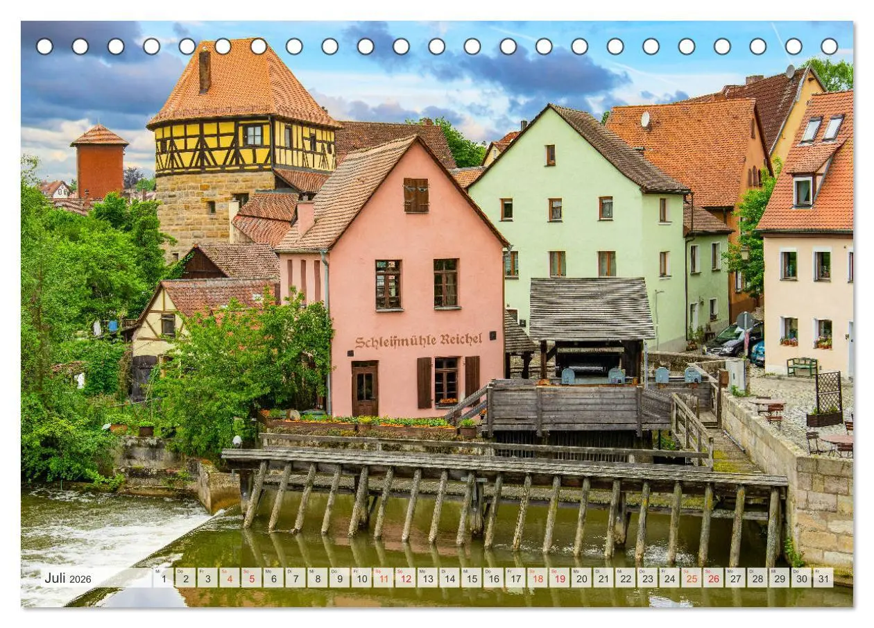 Bild: 9783457790144 | Lauf an der Pegnitz Impressionen (Tischkalender 2026 DIN A5 quer),...