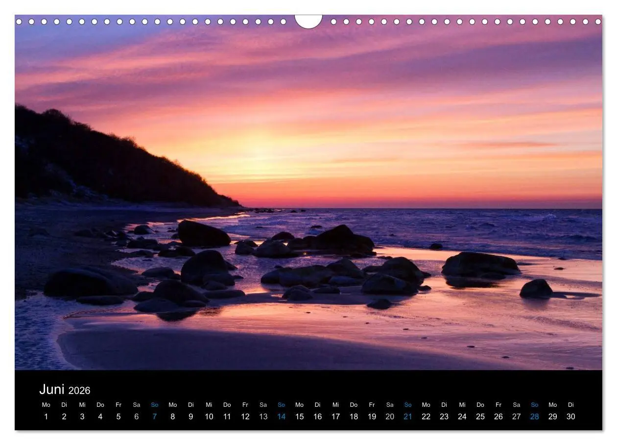 Bild: 9783516190144 | Sonnenuntergänge (Wandkalender 2026 DIN A3 quer), CALVENDO...
