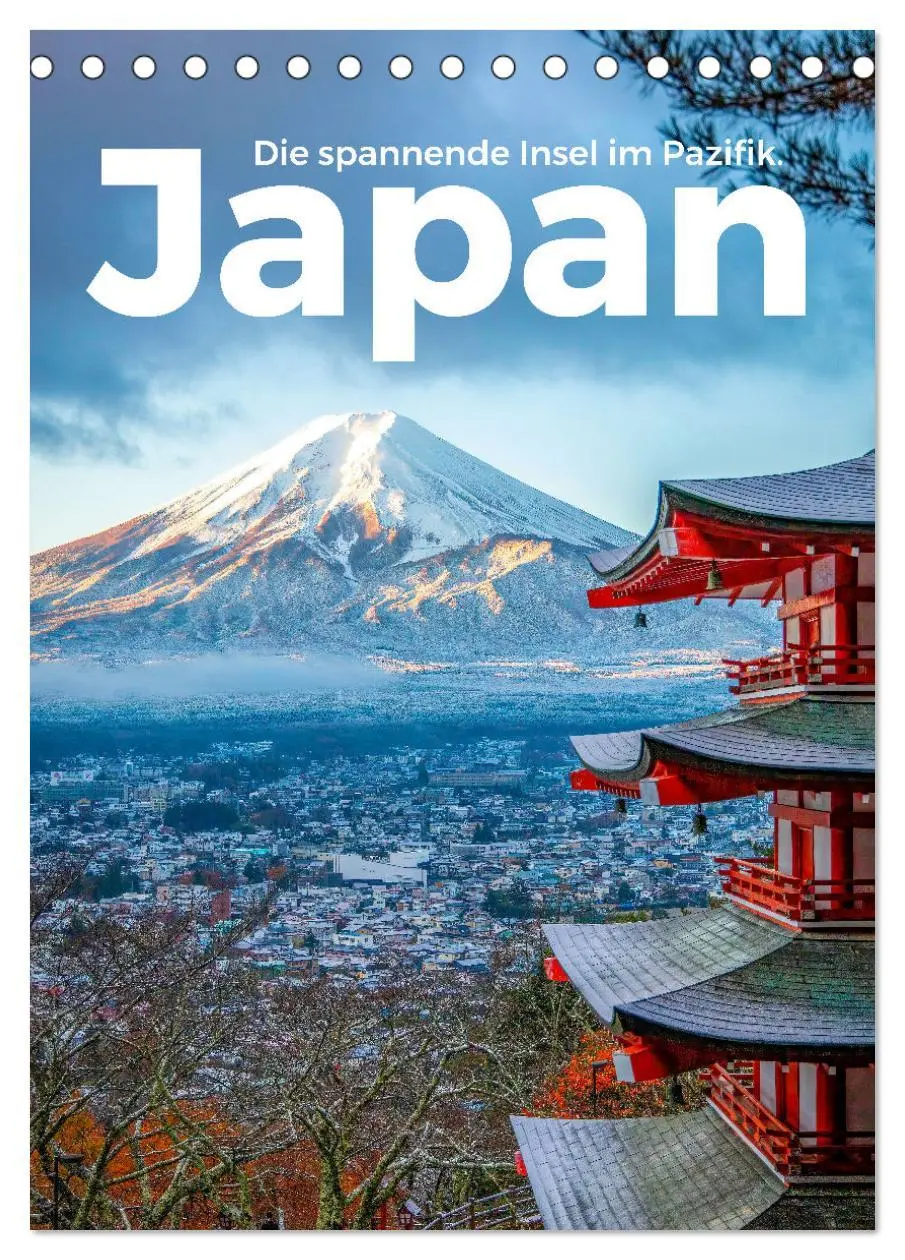 Cover: 9783516330144 | Japan - Die spannende Insel im Pazifik. (Tischkalender 2026 DIN A5...