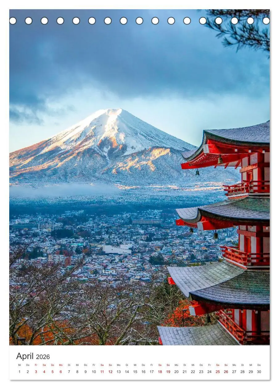 Bild: 9783516330144 | Japan - Die spannende Insel im Pazifik. (Tischkalender 2026 DIN A5...