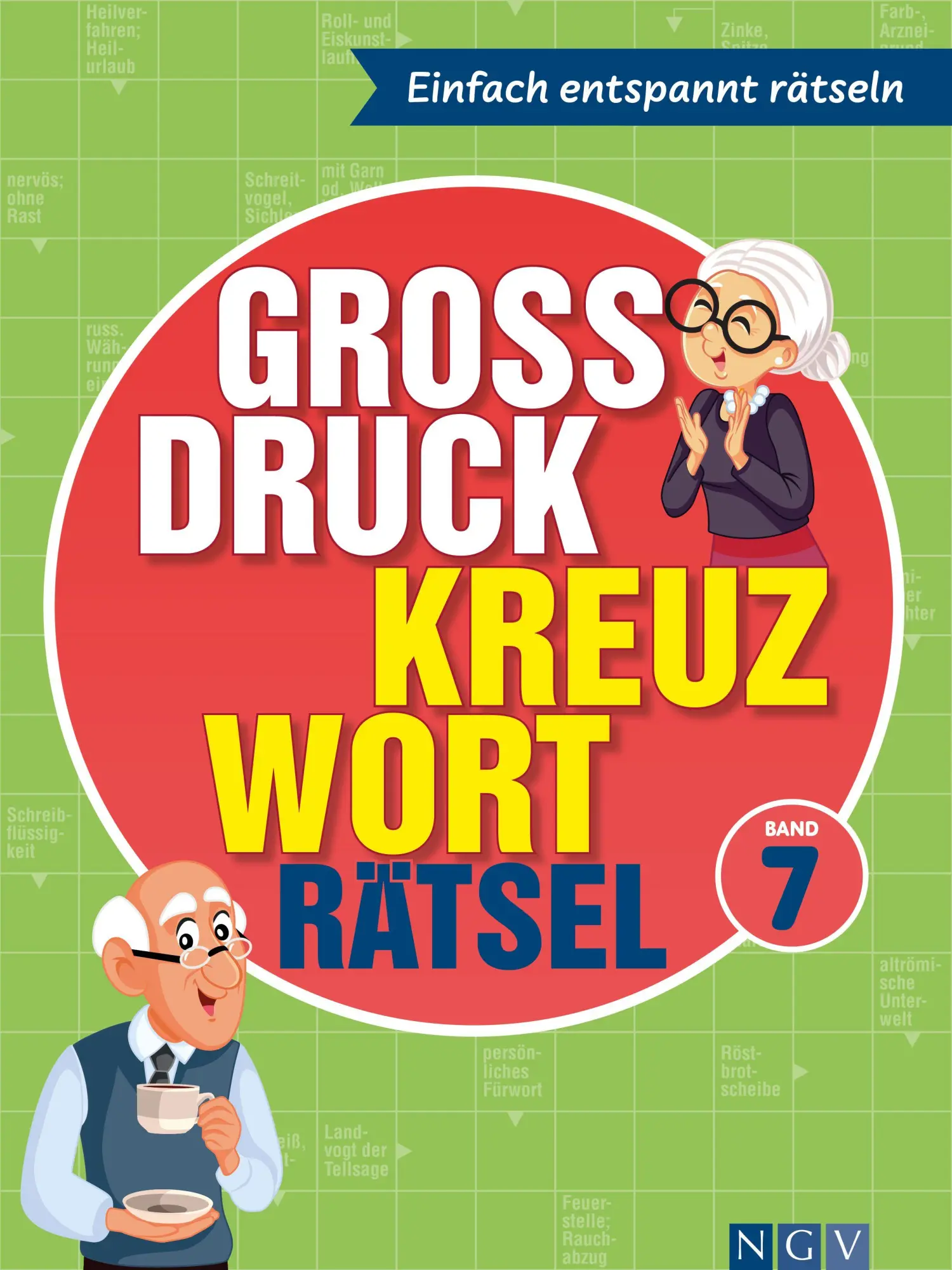 Cover: 9783625300144 | Großdruck Kreuzworträtsel Band 7 - Rätselbuch für Senioren &amp;...