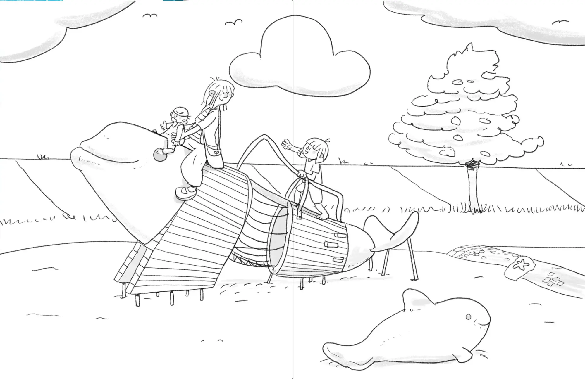 Bild: 9783988980144 | Das St. Peter-Ording Malbuch | Johannes Schimmsel Verlag | Broschüre