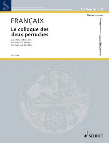 Cover: 9790230100144 | Colloque Des Deux Perruches | Jean Francaix | Buch | Schott Music
