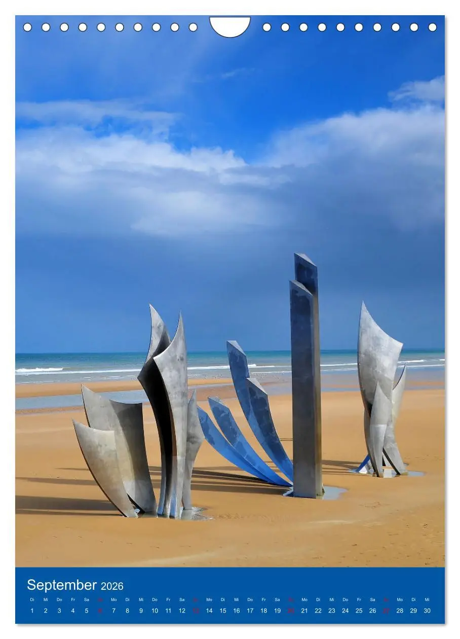Bild: 9783457300244 | Impressionen aus der Normandie (Wandkalender 2026 DIN A4 hoch),...
