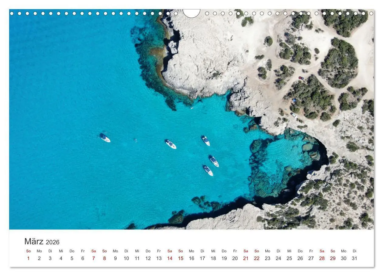 Bild: 9783457610244 | Zypern - Eine bezaubernde Reise. (Wandkalender 2026 DIN A3 quer),...