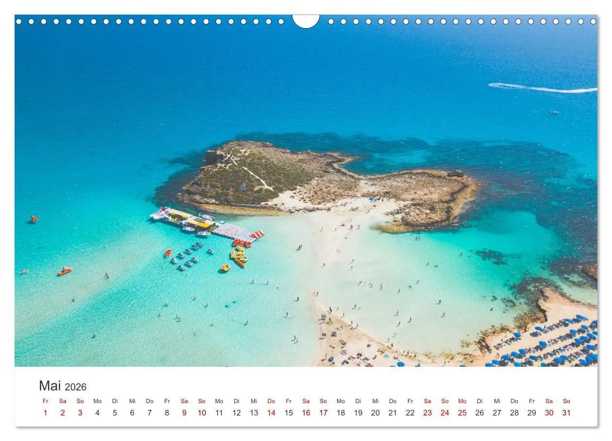Bild: 9783457610244 | Zypern - Eine bezaubernde Reise. (Wandkalender 2026 DIN A3 quer),...