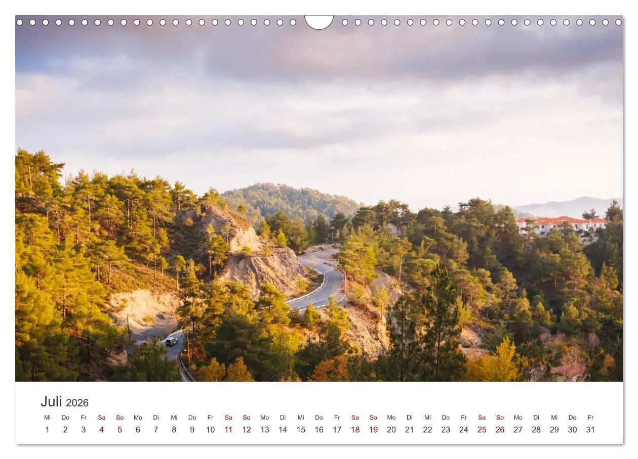 Bild: 9783457610244 | Zypern - Eine bezaubernde Reise. (Wandkalender 2026 DIN A3 quer),...
