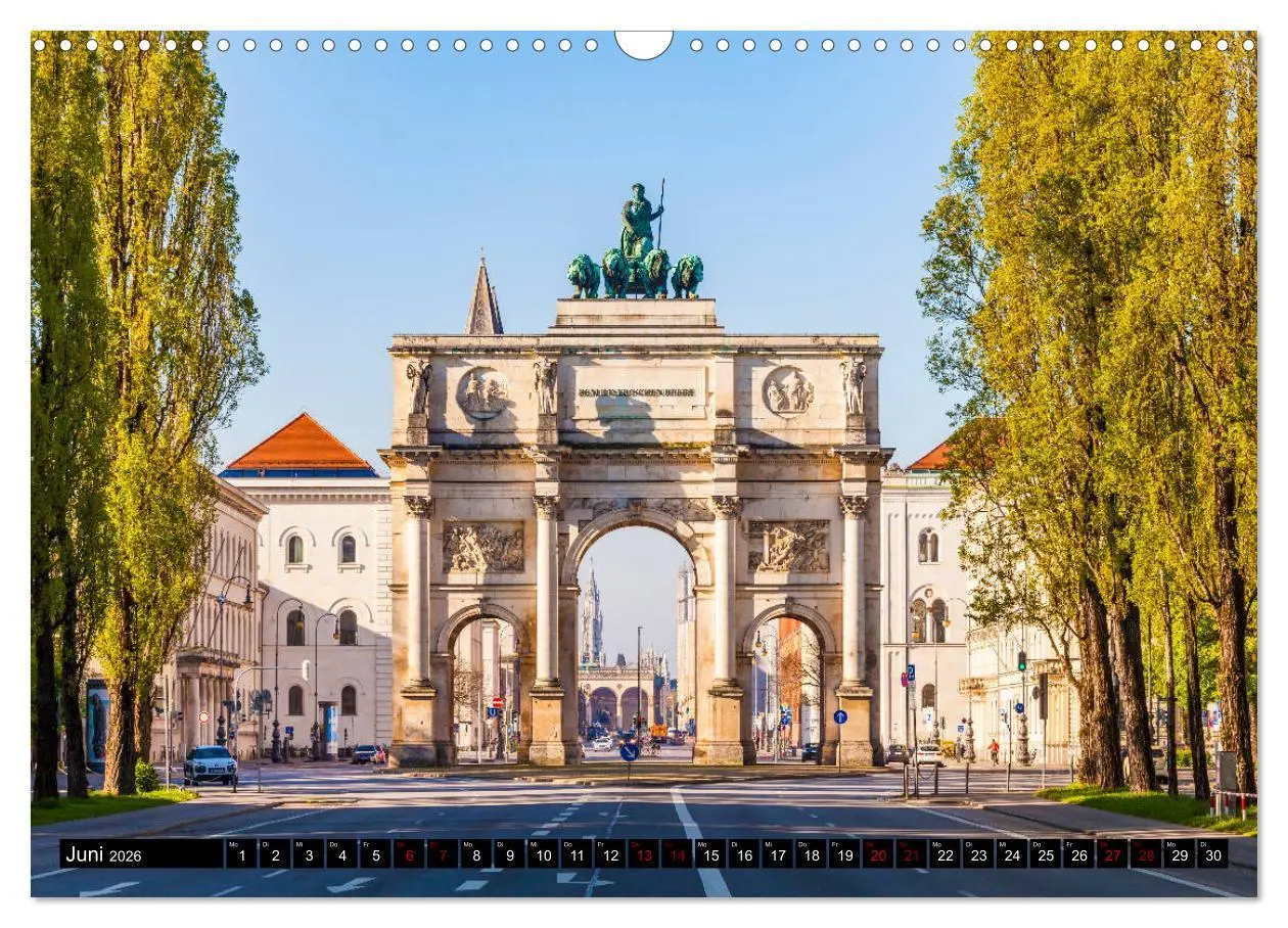 Bild: 9783457780244 | MÜNCHEN Impressionen einer Weltstadt (Wandkalender 2026 DIN A3...