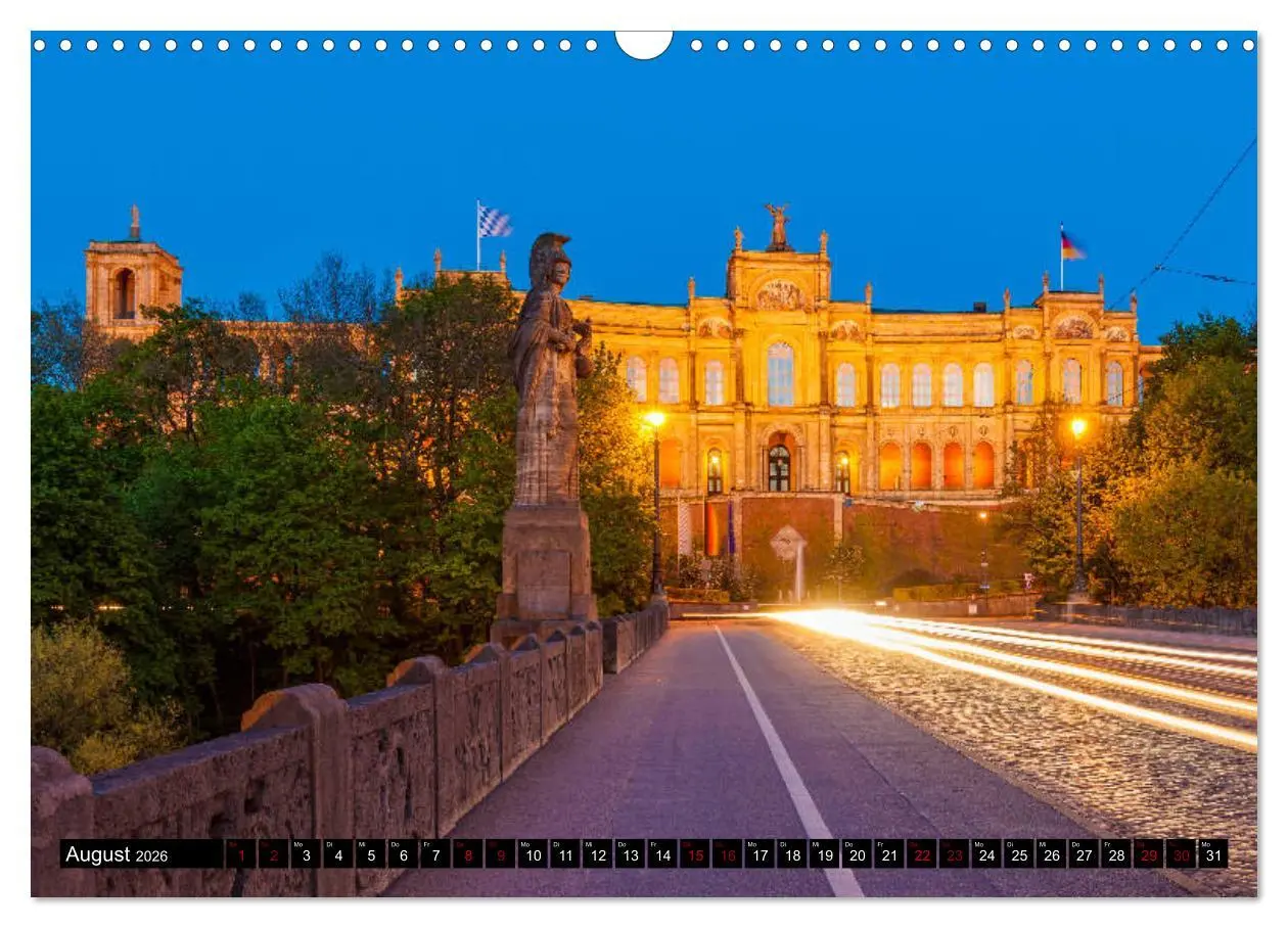 Bild: 9783457780244 | MÜNCHEN Impressionen einer Weltstadt (Wandkalender 2026 DIN A3...