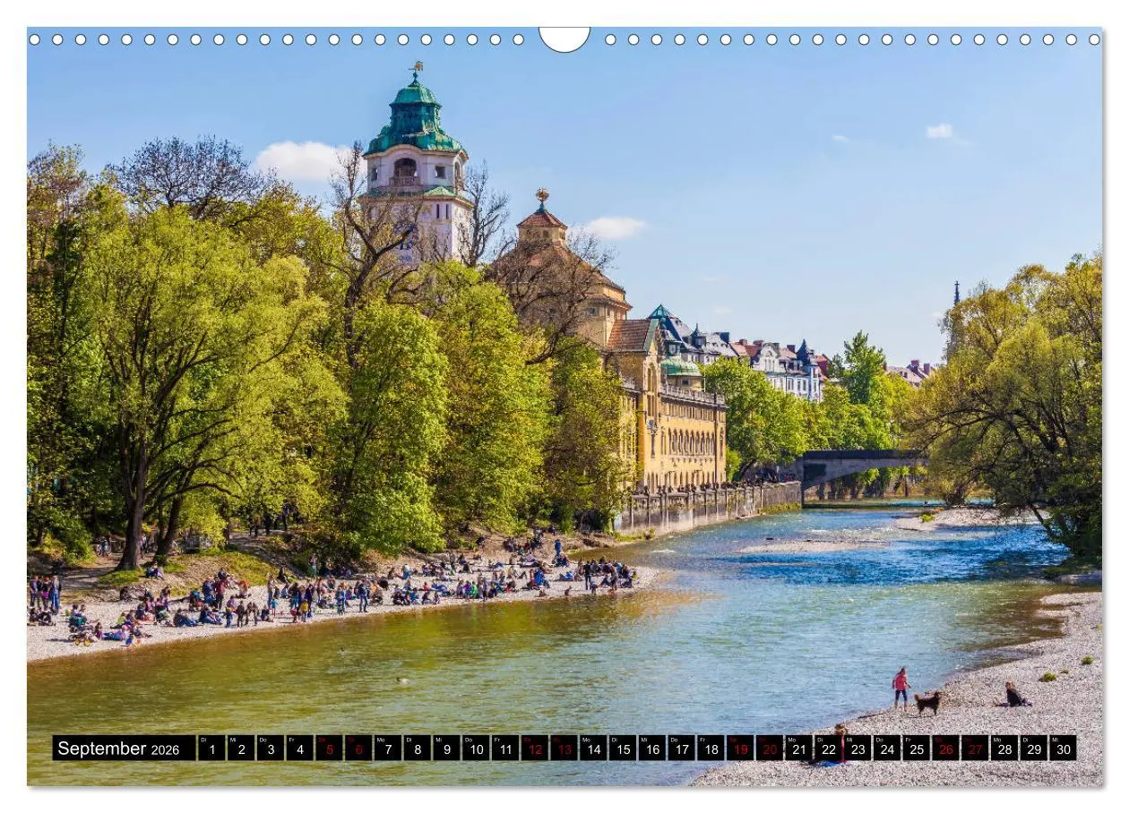 Bild: 9783457780244 | MÜNCHEN Impressionen einer Weltstadt (Wandkalender 2026 DIN A3...