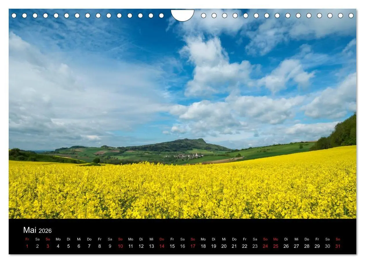 Bild: 9783516180244 | Vulkanlandschaft Hegau 2026 (Wandkalender 2026 DIN A4 quer),...