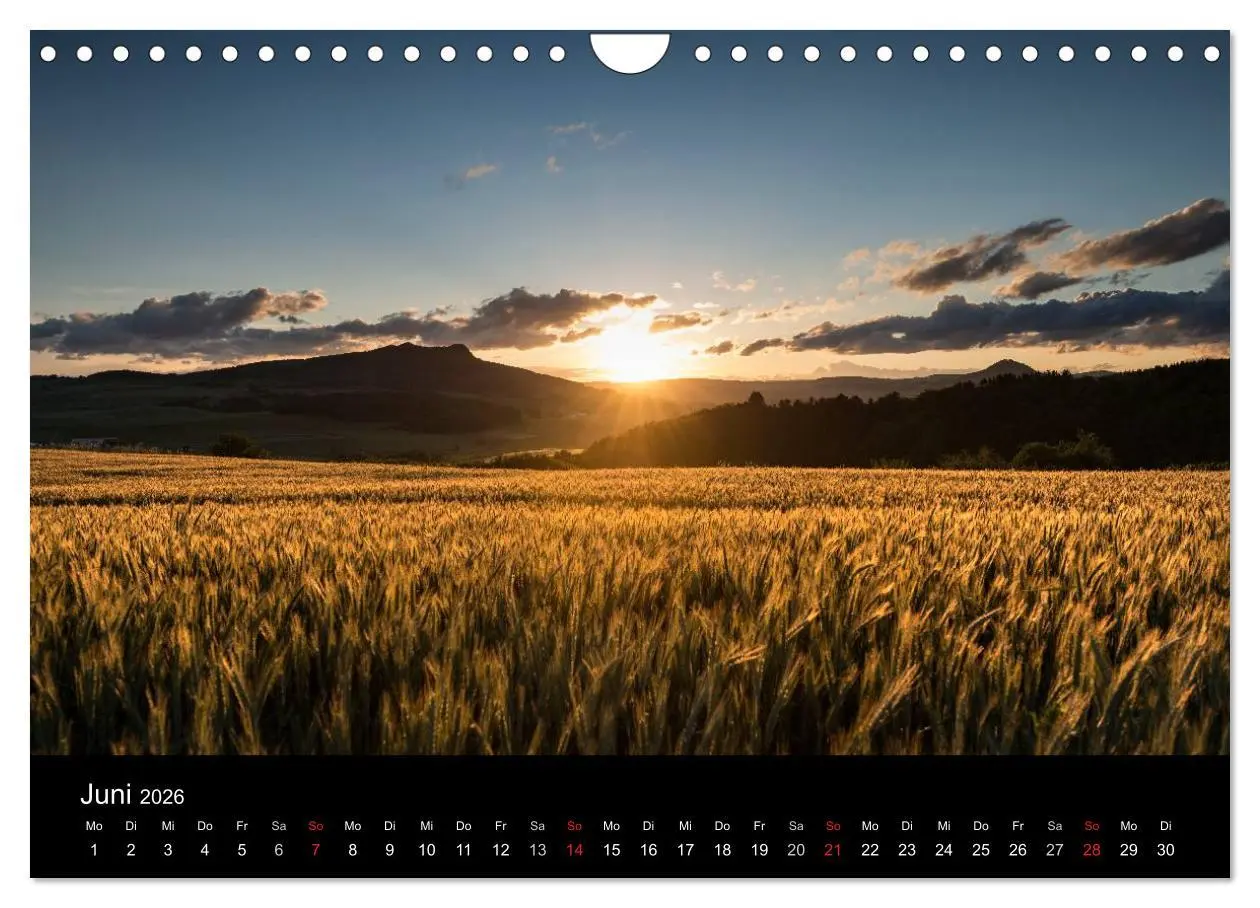 Bild: 9783516180244 | Vulkanlandschaft Hegau 2026 (Wandkalender 2026 DIN A4 quer),...