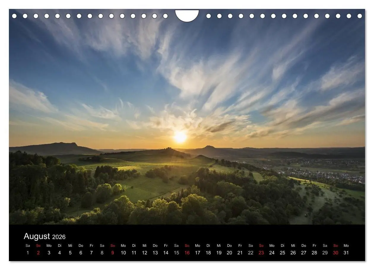 Bild: 9783516180244 | Vulkanlandschaft Hegau 2026 (Wandkalender 2026 DIN A4 quer),...