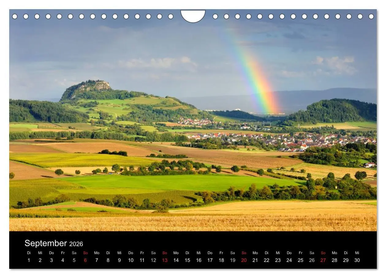 Bild: 9783516180244 | Vulkanlandschaft Hegau 2026 (Wandkalender 2026 DIN A4 quer),...