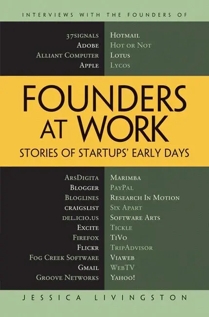 Cover: 9781484220344 | Founders at Work | Stories of Startups' Early Days | Livingston | Buch