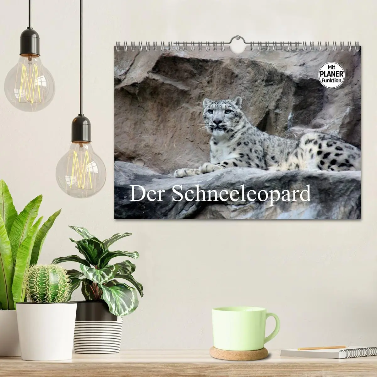 Bild: 9783516000344 | Der Schneeleopard (Wandkalender 2026 DIN A4 quer), CALVENDO...