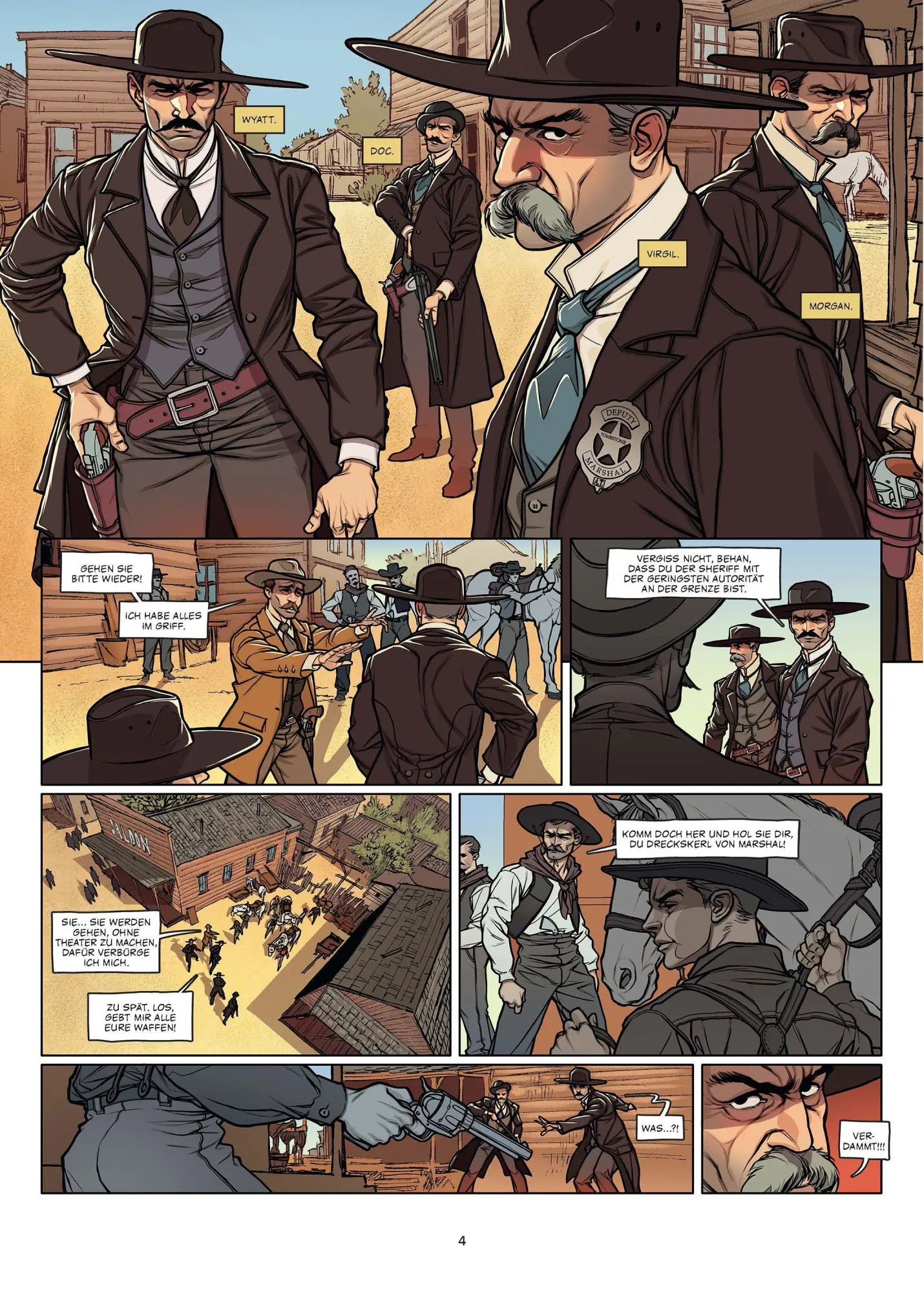 Bild: 9783689500344 | Die Wahre Geschichte des Wilden Westens: OK Corral | Jean-David Morvan