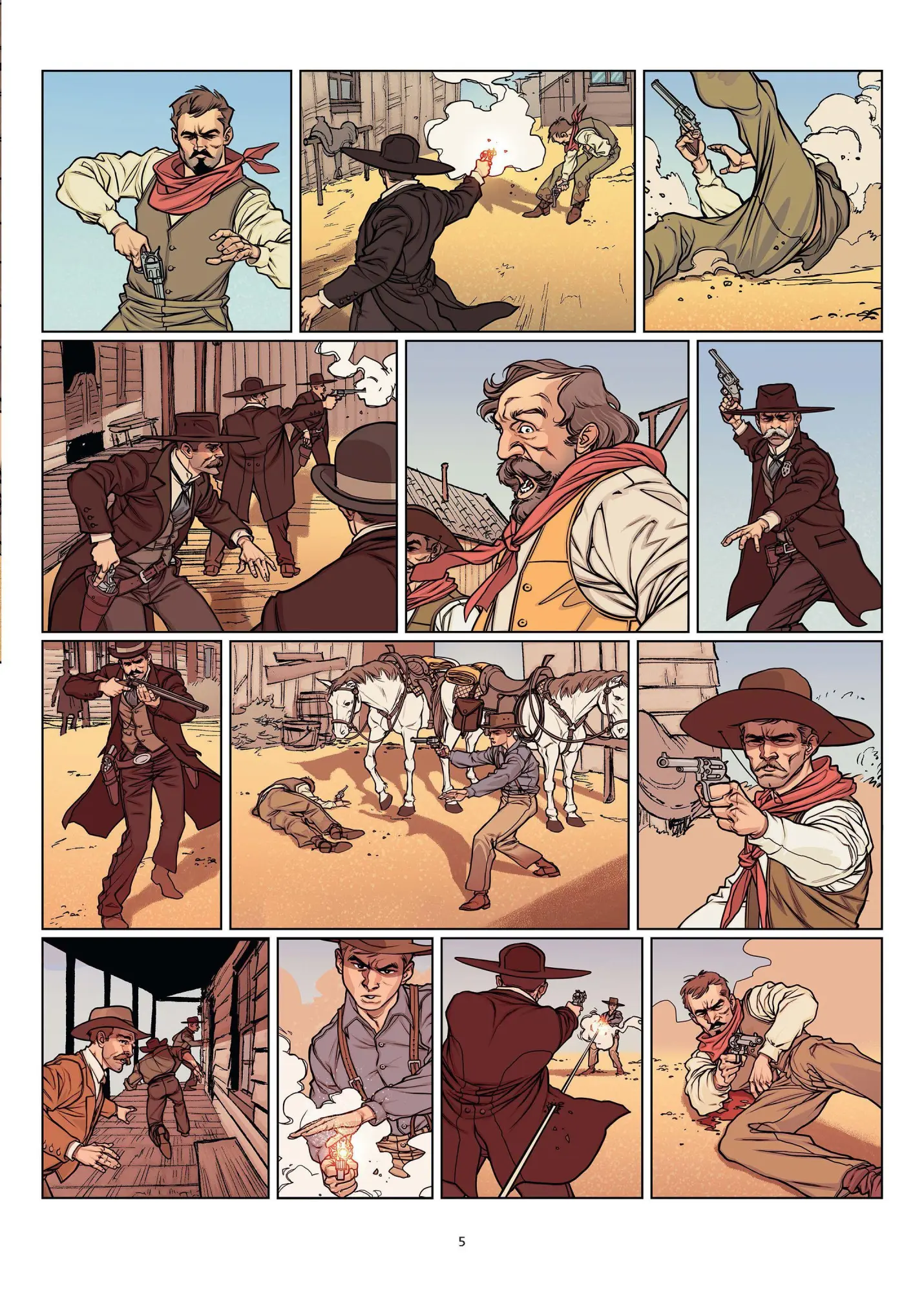 Bild: 9783689500344 | Die Wahre Geschichte des Wilden Westens: OK Corral | Jean-David Morvan