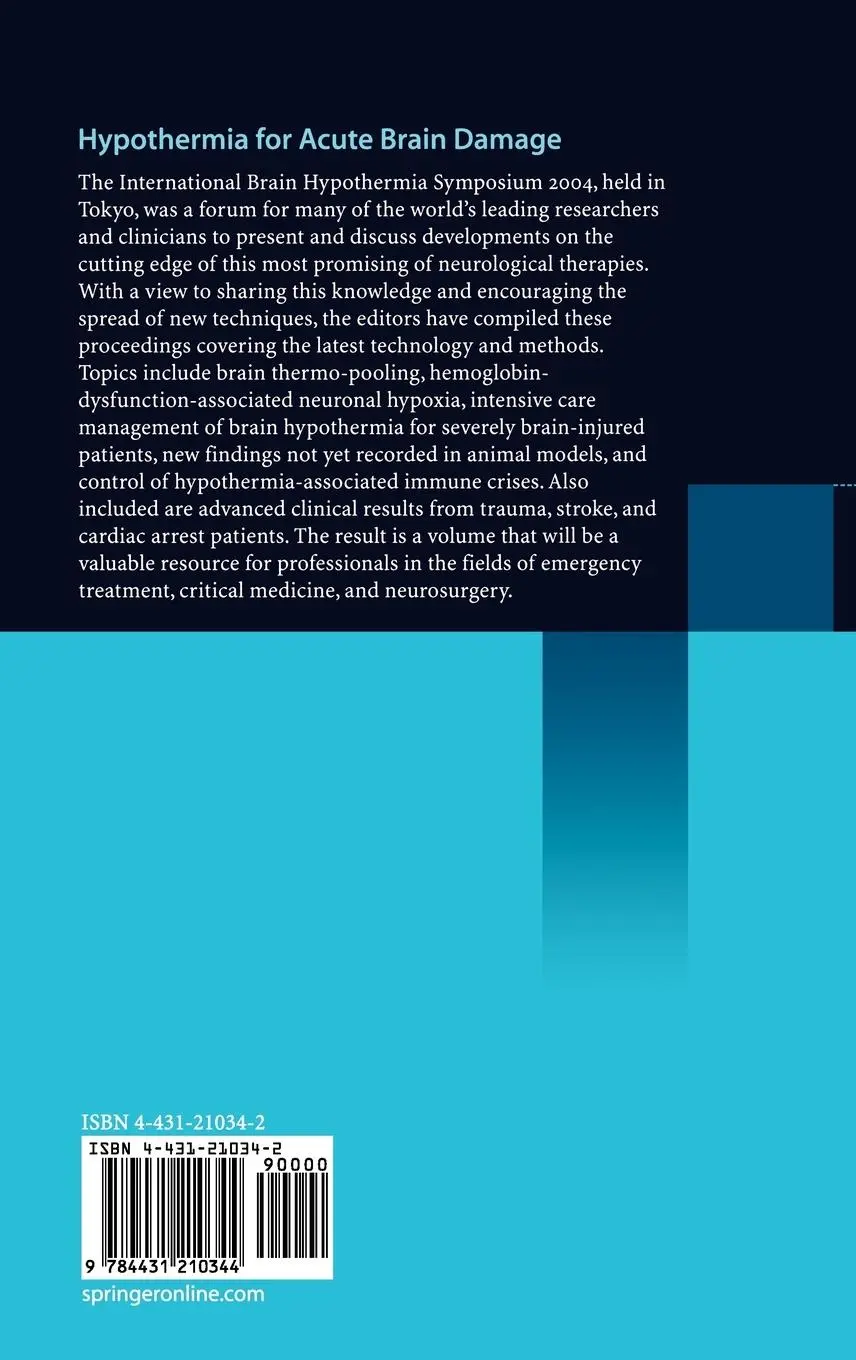 Rückseite: 9784431210344 | Hypothermia for Acute Brain Damage | N. Hayashi (u. a.) | Buch | xi