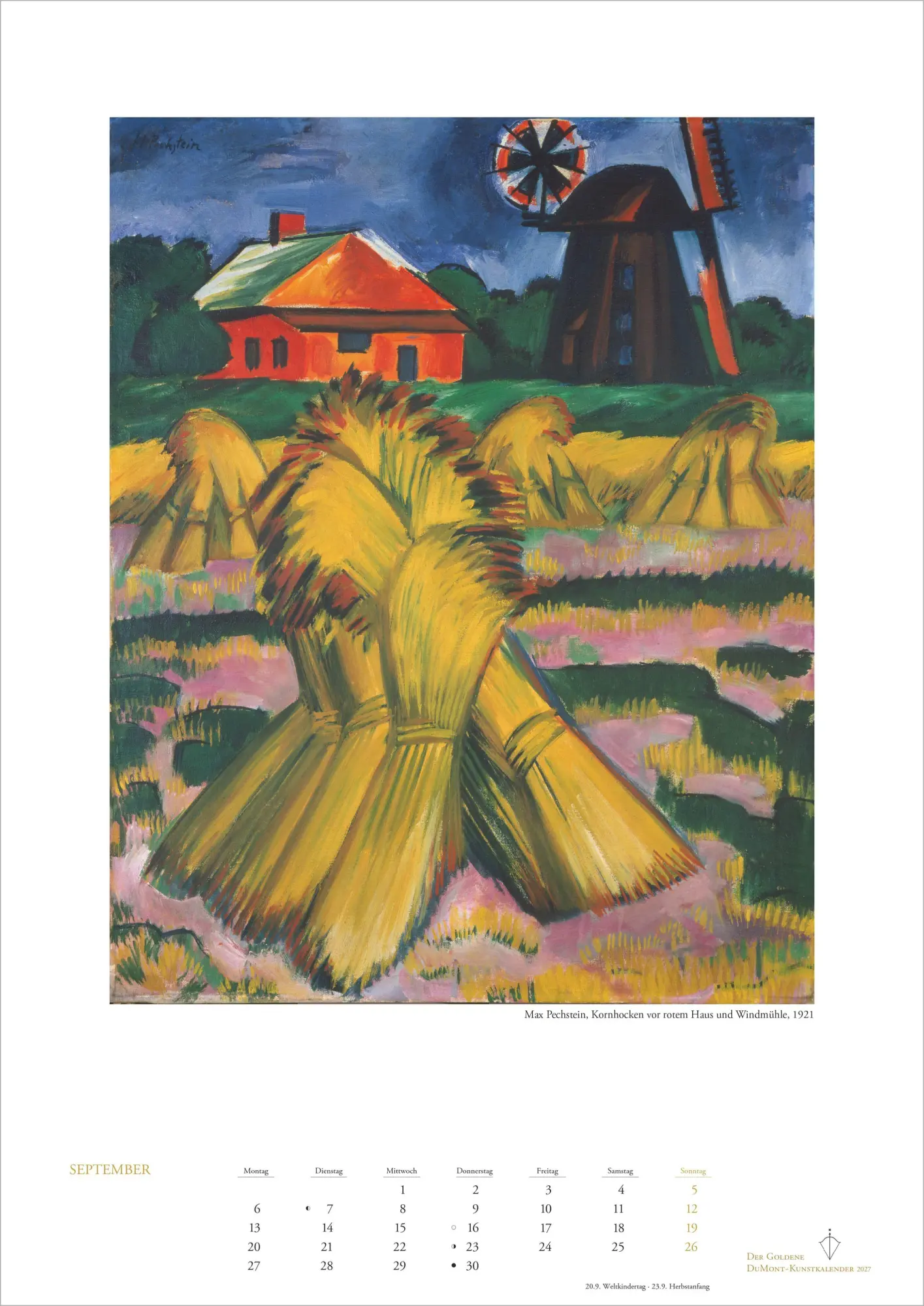 Bild: 4069095010444 | Der Goldene DUMONT-Kunstkalender 2027 | Neumann Verlage GmbH &amp; Co KG