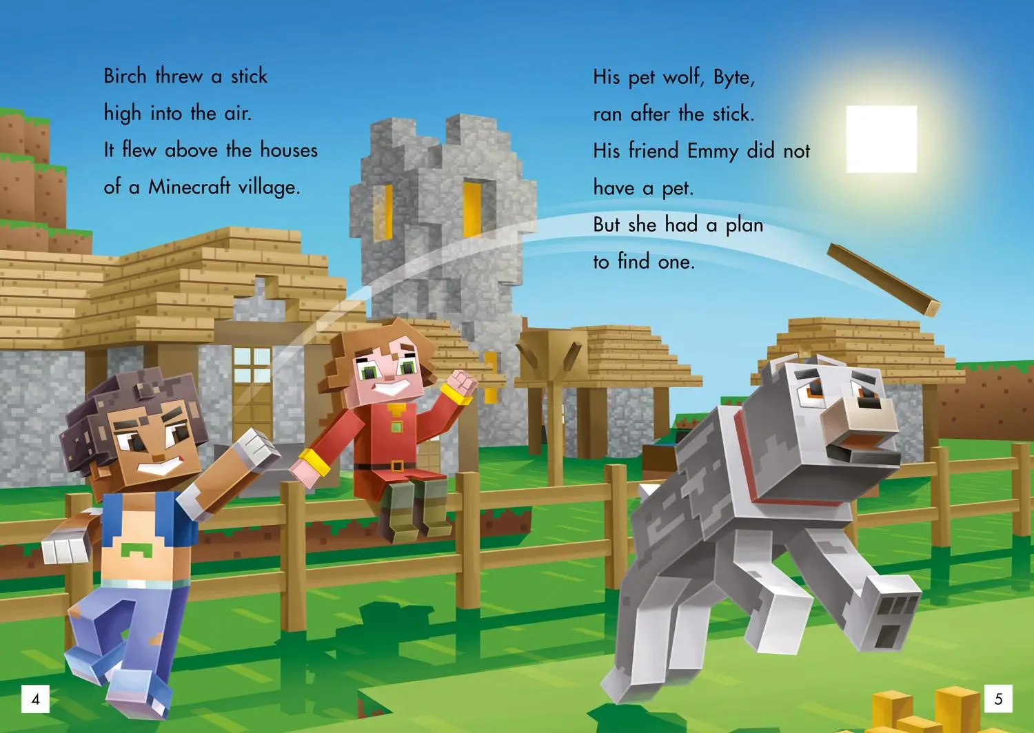Bild: 9780755500444 | Minecraft Young Readers: Mobs in the Overworld | Mojang AB | Buch