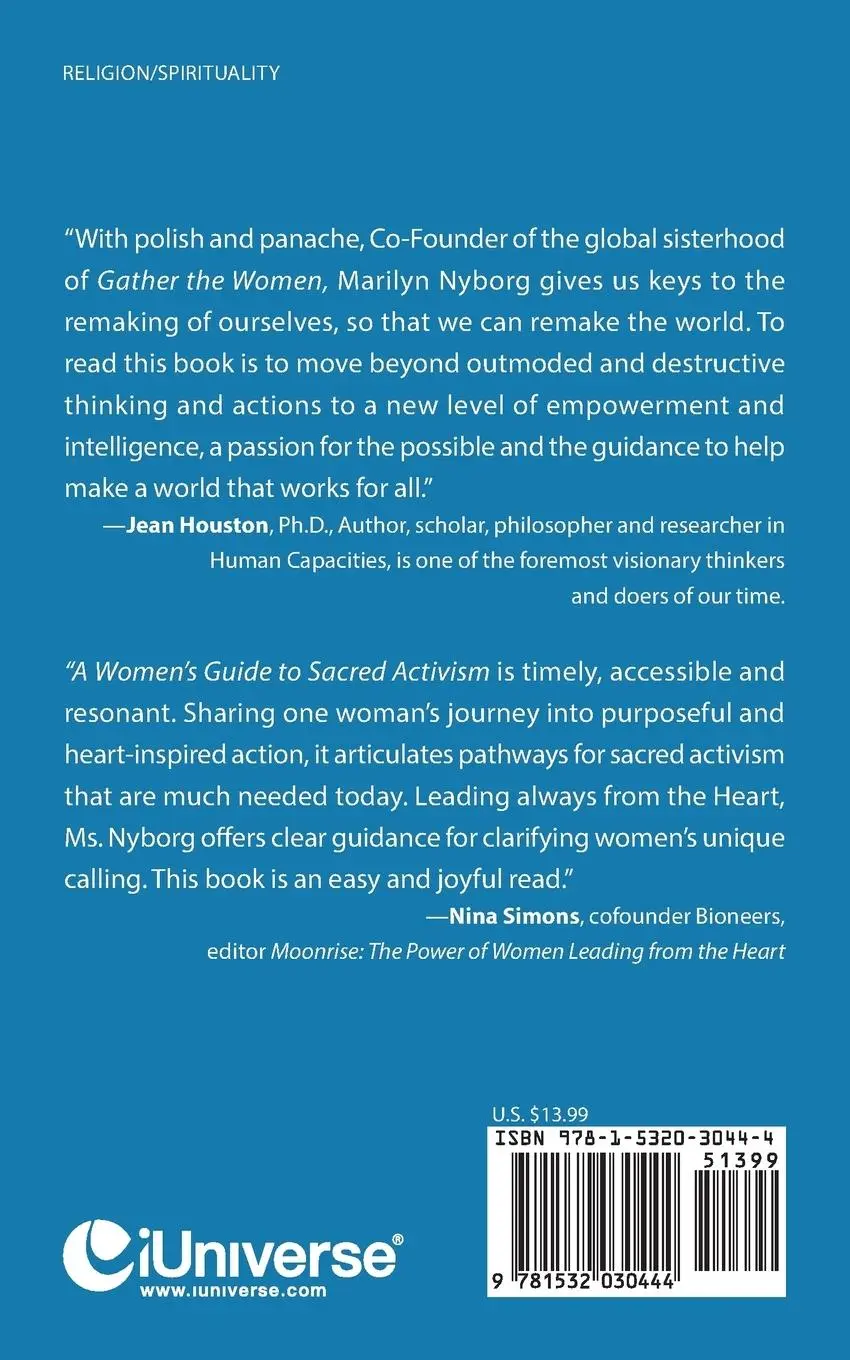 Rückseite: 9781532030444 | A Women's Guide to Sacred Activism | : How Do We Move Forward? | Buch