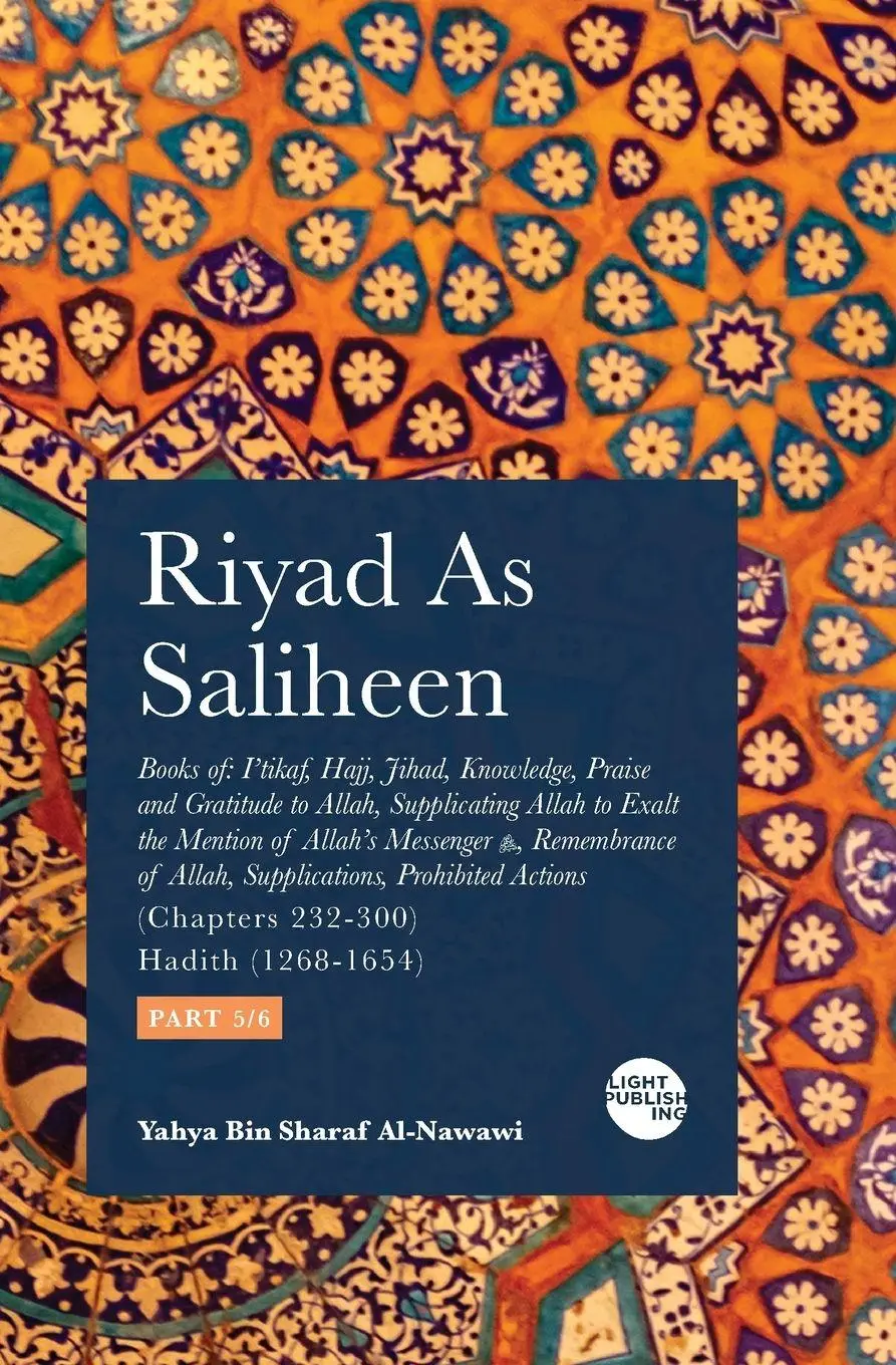 Cover: 9781915570444 | Riyad As Saliheen | Part 5 | Yahya Bin Sharaf Al-Nawawi | Taschenbuch