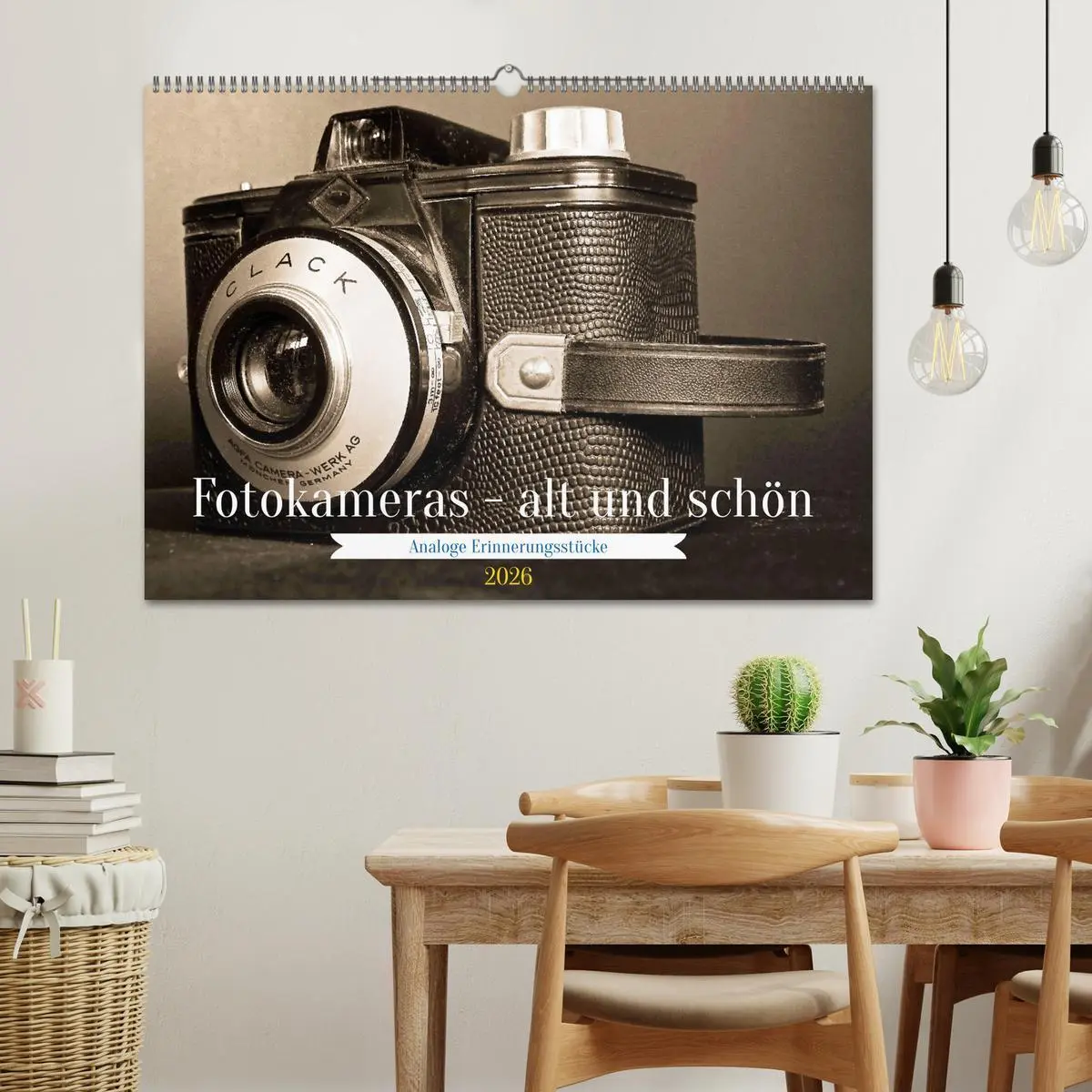 Bild: 9783457520444 | Fotokameras - alt und schön (Wandkalender 2026 DIN A2 quer),...
