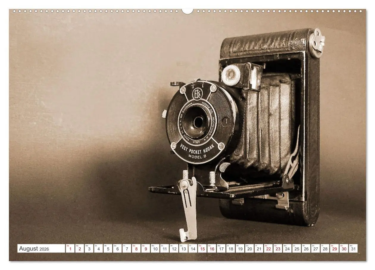 Bild: 9783457520444 | Fotokameras - alt und schön (Wandkalender 2026 DIN A2 quer),...