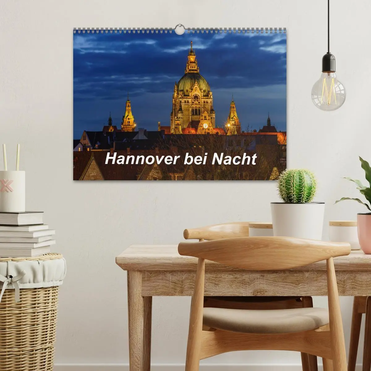 Bild: 9783457900444 | Hannover bei Nacht 2026 (Wandkalender 2026 DIN A3 quer), CALVENDO...