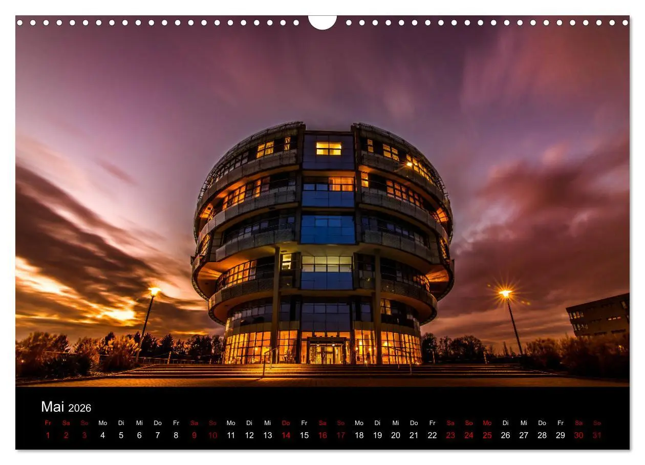 Bild: 9783457900444 | Hannover bei Nacht 2026 (Wandkalender 2026 DIN A3 quer), CALVENDO...