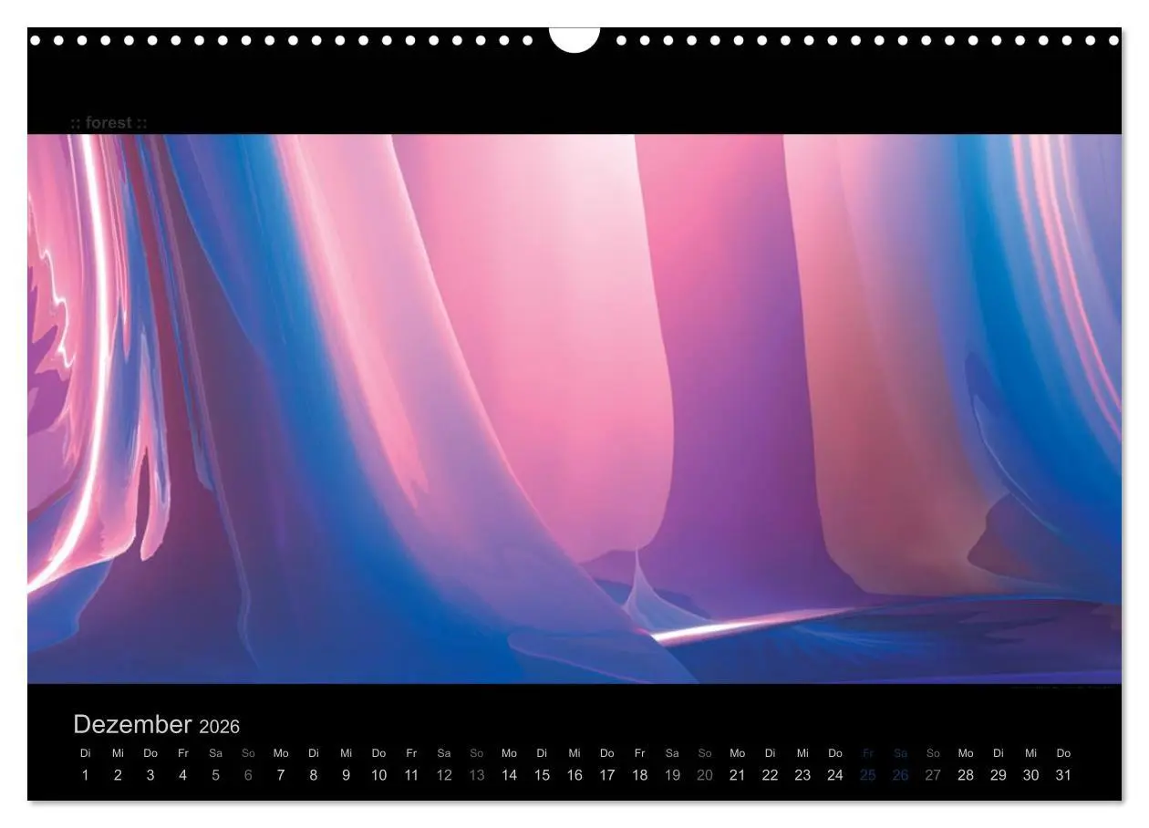 Bild: 9783516090444 | Abstrakte Kunst (Wandkalender 2026 DIN A3 quer), CALVENDO...