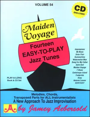 Cover: 635621000544 | Maiden Voyage | Jamey Aebersold | Broschüre | 71 S. | Deutsch | 2007