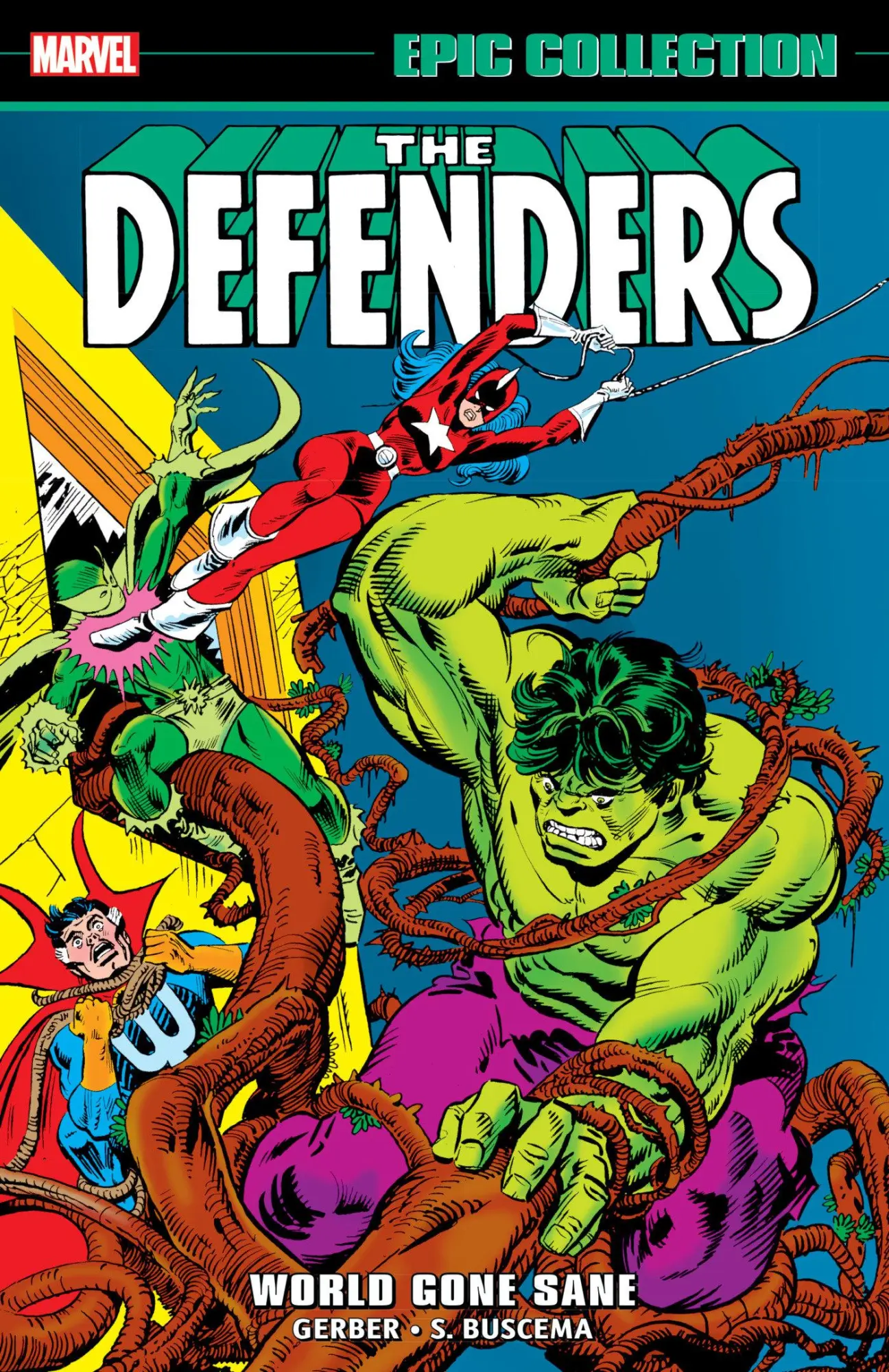Cover: 9781302960544 | Defenders Epic Collection: World Gone Sane | Steve Gerber (u. a.)