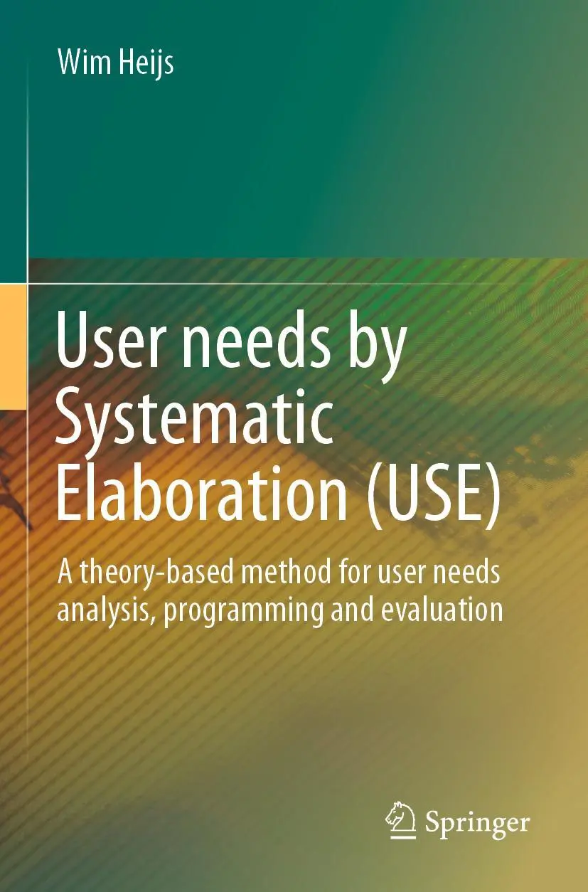 Cover: 9783031020544 | User needs by Systematic Elaboration (USE) | Wim Heijs | Taschenbuch