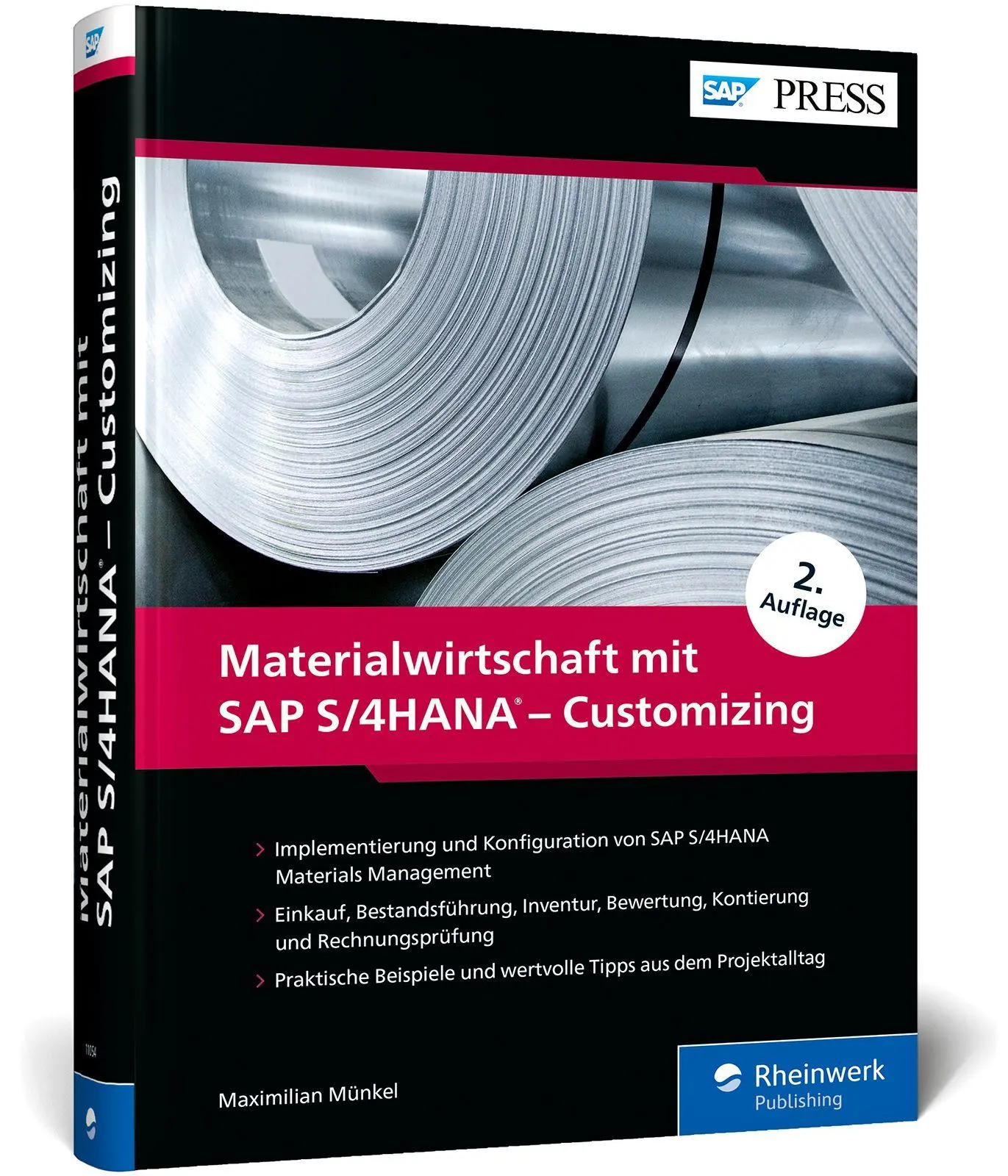 Cover: 9783367110544 | Materialwirtschaft mit SAP S/4HANA - Customizing | Maximilian Münkel