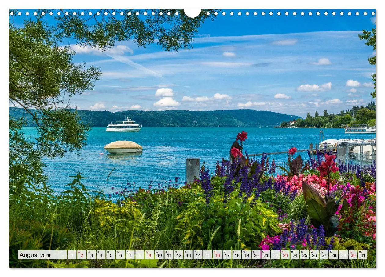 Bild: 9783457820544 | Auszeit Bodensee (Wandkalender 2026 DIN A3 quer), CALVENDO...