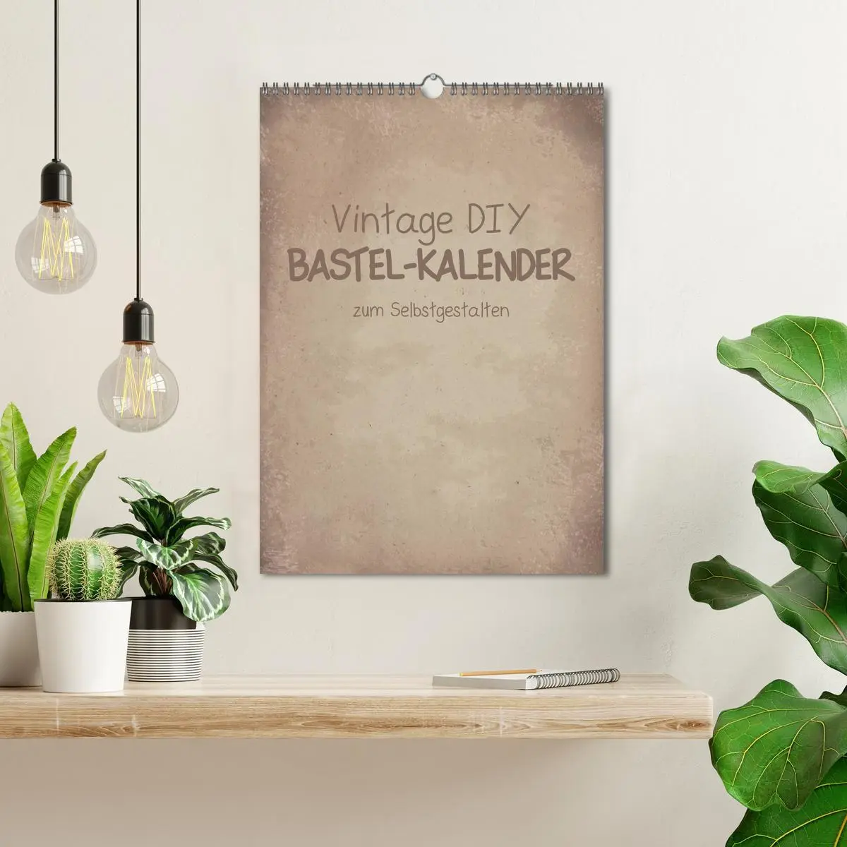 Bild: 9783516390544 | Vintage DIY Bastel-Kalender -Hochformat- (Wandkalender 2026 DIN A3...