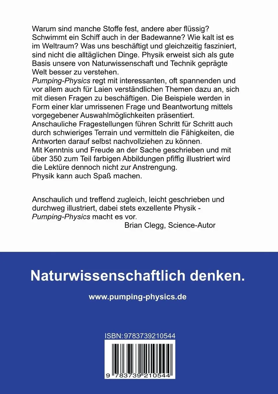 Rückseite: 9783739210544 | Pumping-Physics | Mehr Durchblick mit Physik | Ottmar Kögel | Buch