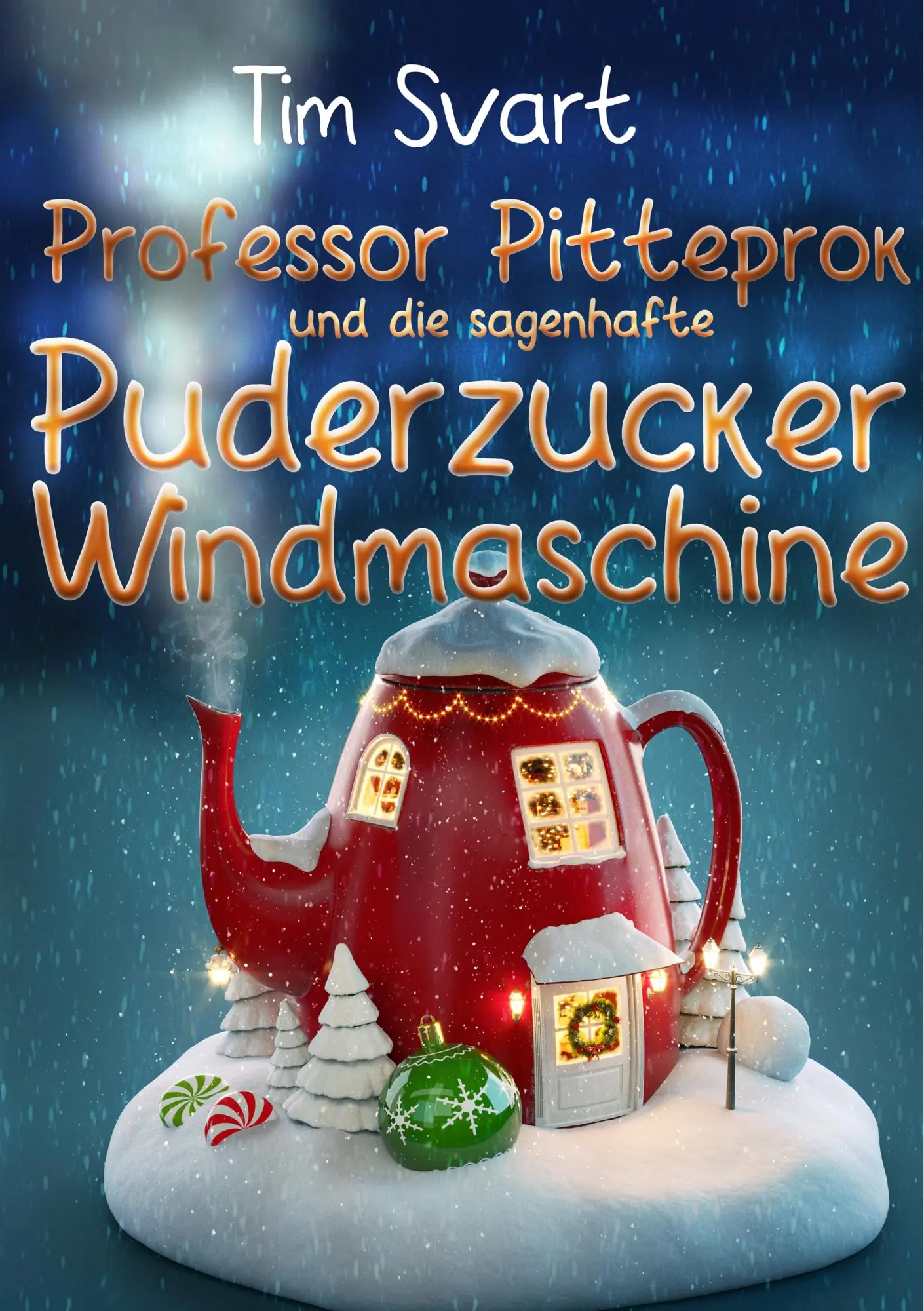 Cover: 9783751920544 | Professor Pitteprok und die sagenhafte Puderzuckerwindmaschine | Svart