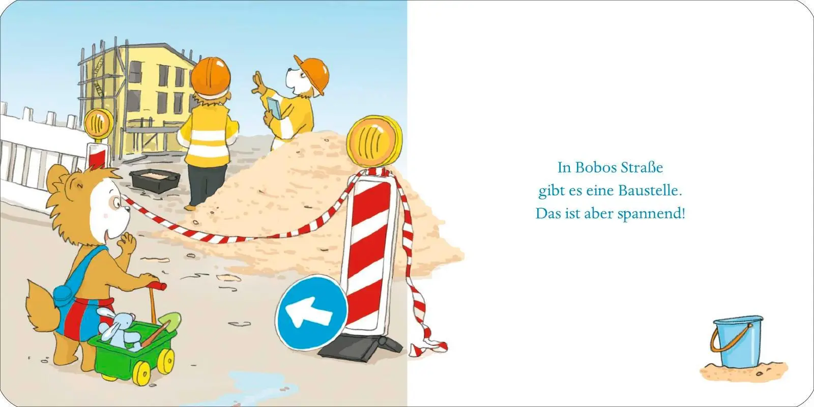 Bild: 9783757100544 | Bobo &amp; Hasi auf der Baustelle | Pappbilderbuch ab 12 Monaten | Böhlke